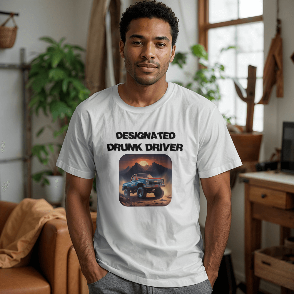 Designated Drunk Driver T-Shirt (White)