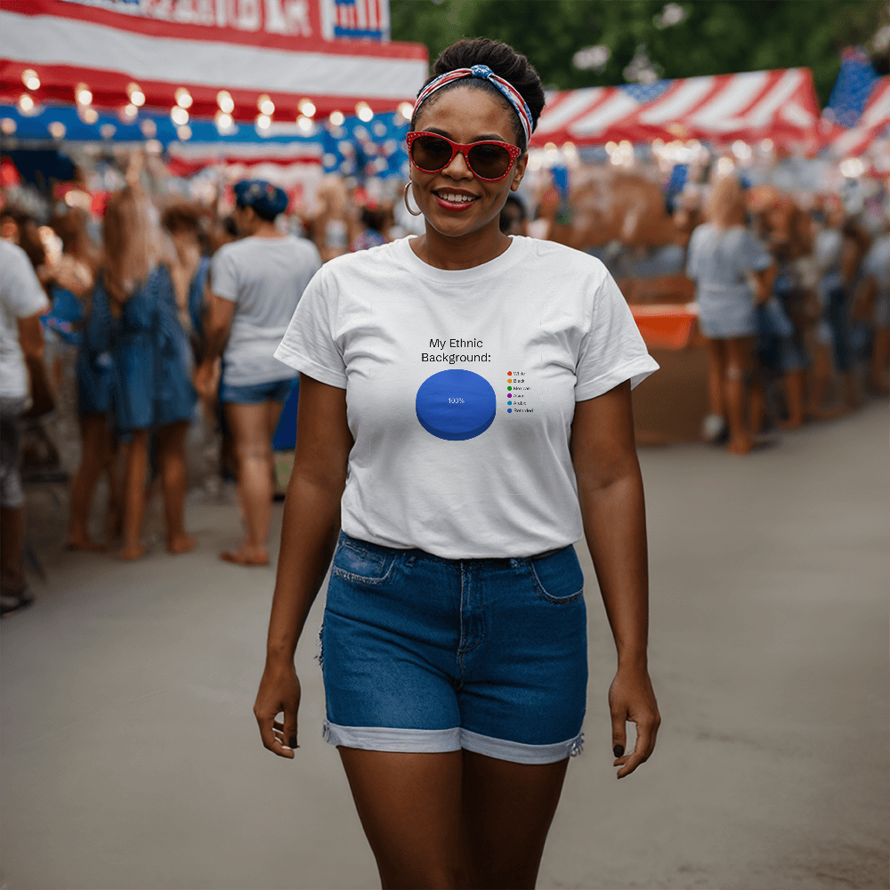 My Ethnic Background T-Shirt (White)