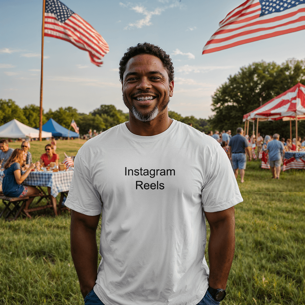 Instagram Reels T-Shirt (White)