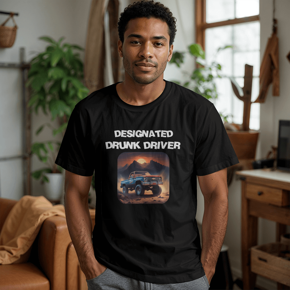 Designated Drunk Driver T-Shirt (Black)