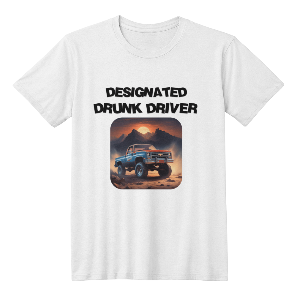 Designated Drunk Driver T-Shirt (White)