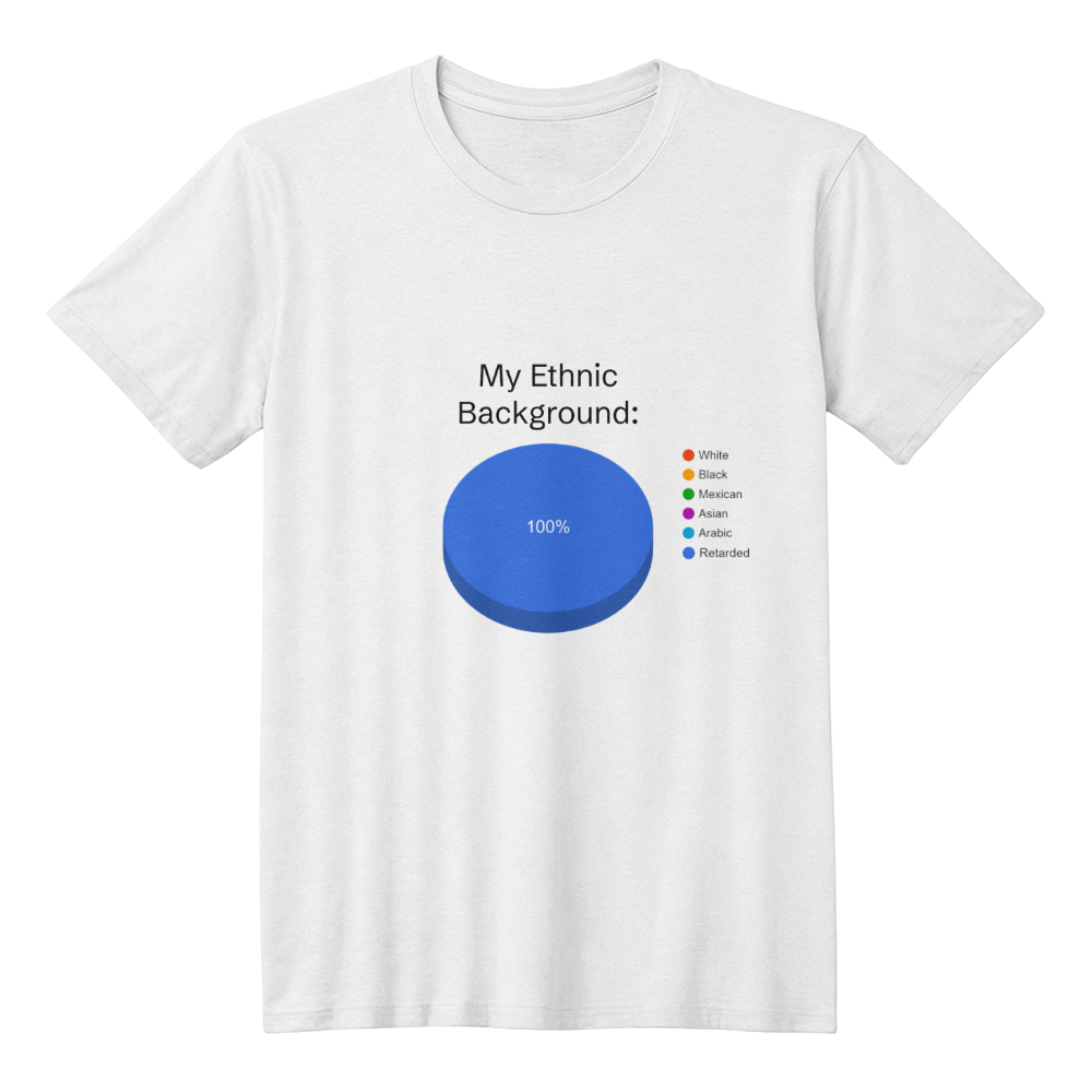 My Ethnic Background T-Shirt (White)