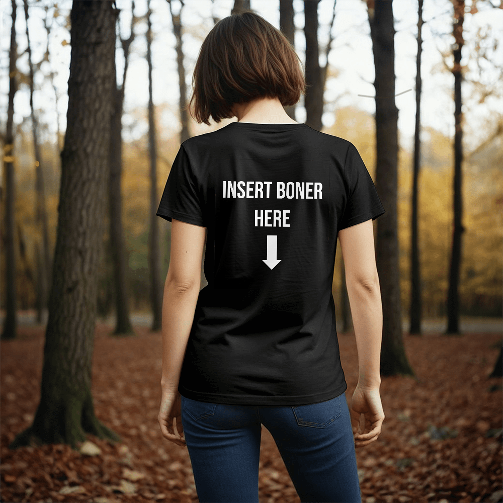 Insert Boner Here T-Shirt (Black)