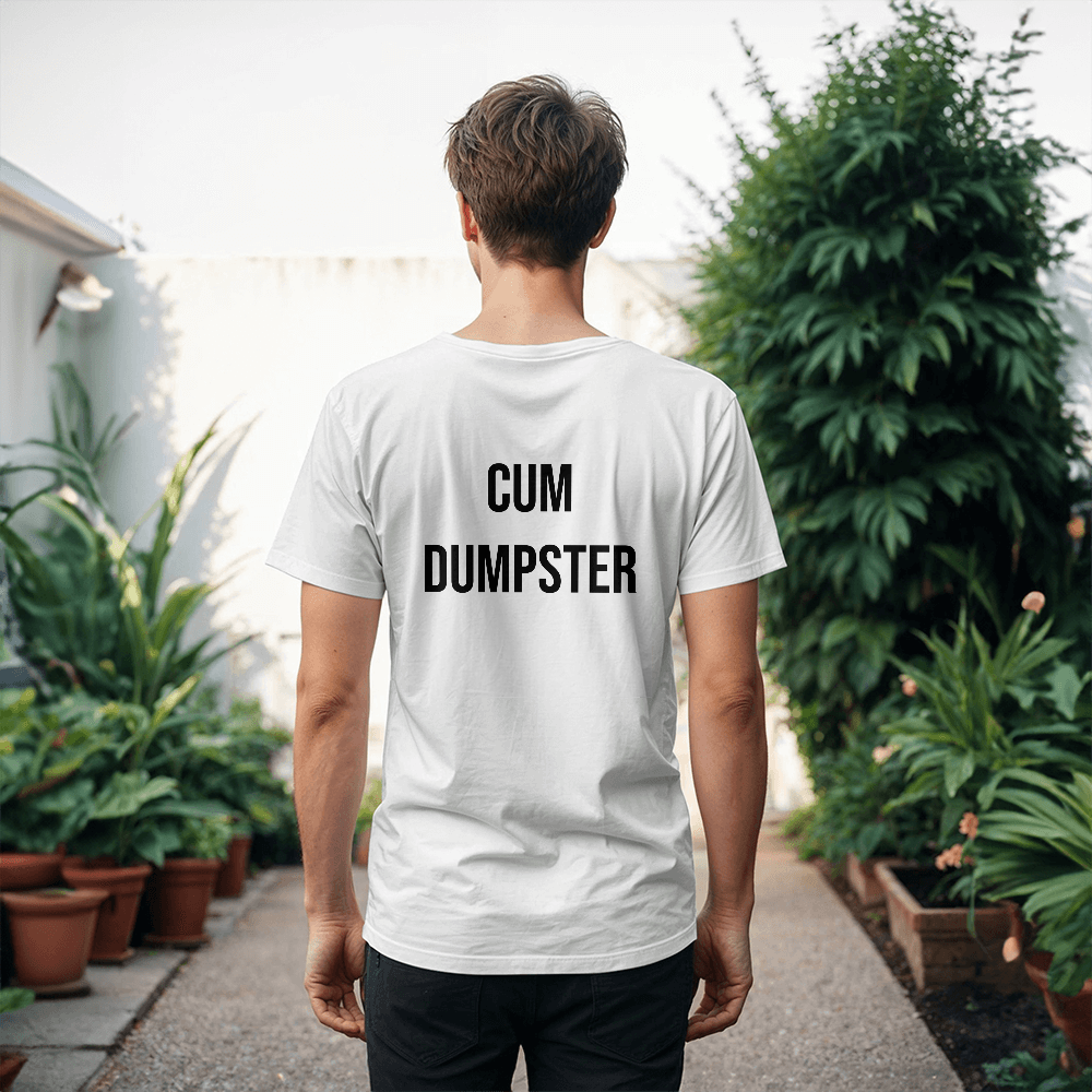 Cum Dumpster T-Shirt (White)